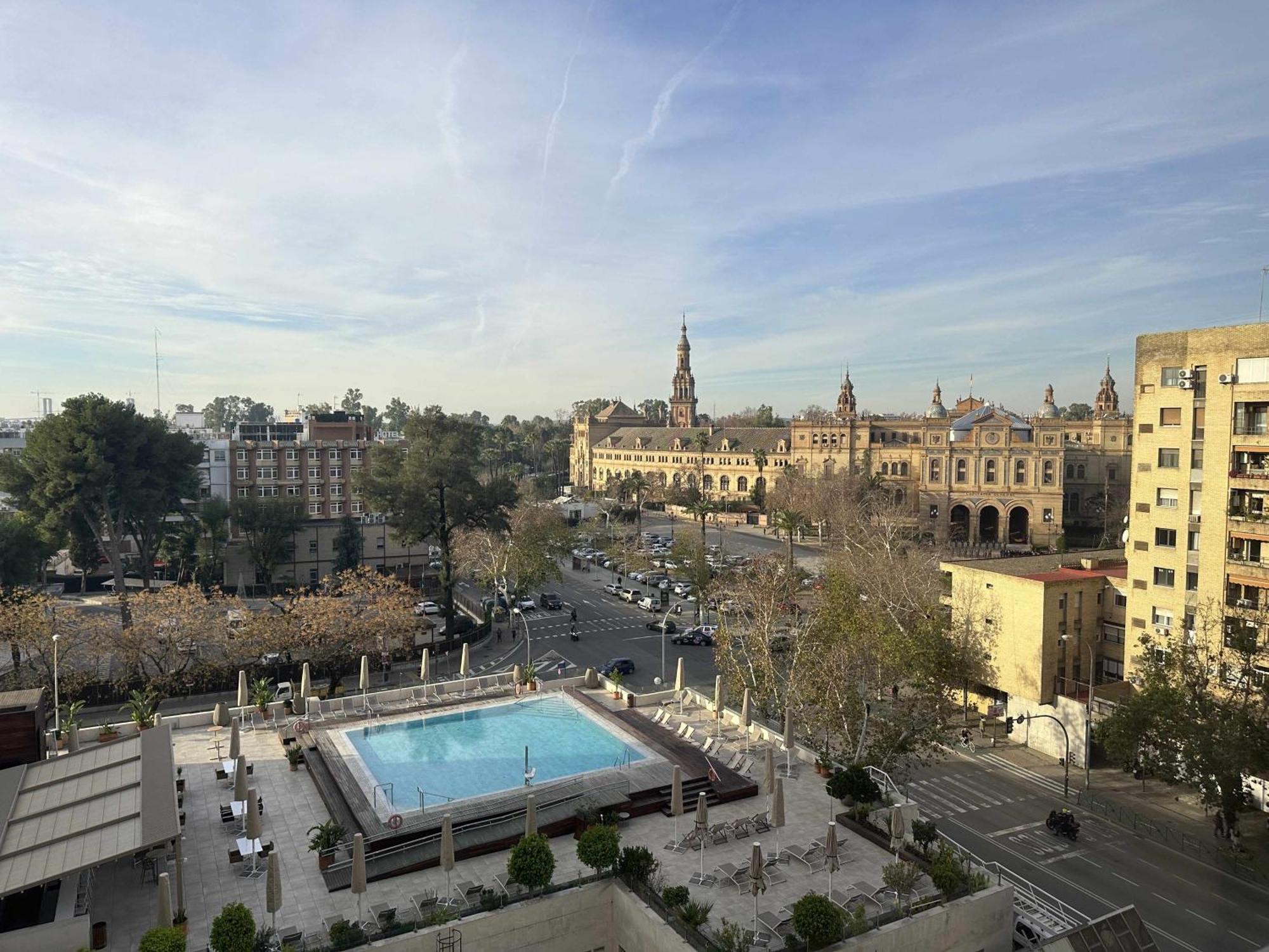 Estupendo Apartamento Junto A Plaza De Espana Sevilla Buitenkant foto